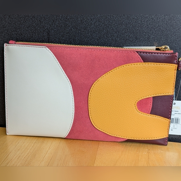 NWT MICHAEL KORS Jet Set Large Patchwork Wristlet